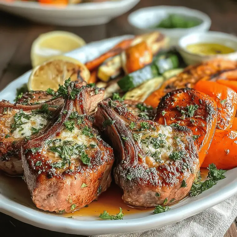 In the world of culinary delights, lamb chops hold a special place, particularly when infused with Mediterranean flavors. This recipe for Savory Air Fryer Mediterranean Lamb Chops is not just about the tender meat; it’s a celebration of herbs, garlic, and citrus that come together to create an unforgettable dish. Utilizing an air fryer not only reduces cooking time but also enhances texture, giving you beautifully crispy edges while keeping the meat juicy. This article will guide you through the process of creating this delectable meal, along with insights into ingredient selection and the benefits of cooking with an air fryer.