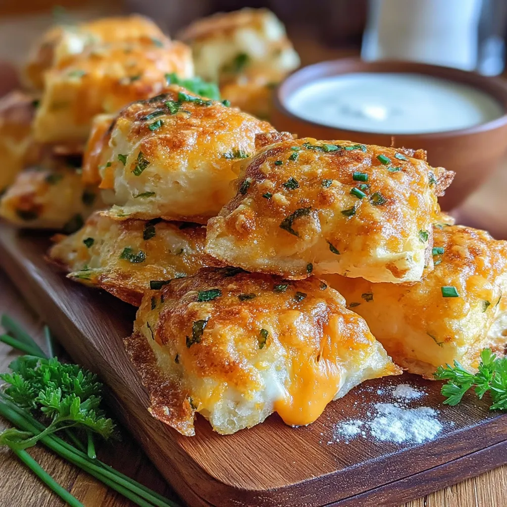 Bite-sized snacks have gained immense popularity in recent years, becoming the go-to choice for parties, gatherings, and casual munching. Their convenience and versatility make them a favorite among food lovers of all ages. One standout snack that perfectly embodies these qualities is the Crispy Cheddar & Chive Delight Bites, an appetizer that is both simple to prepare and bursting with flavor.