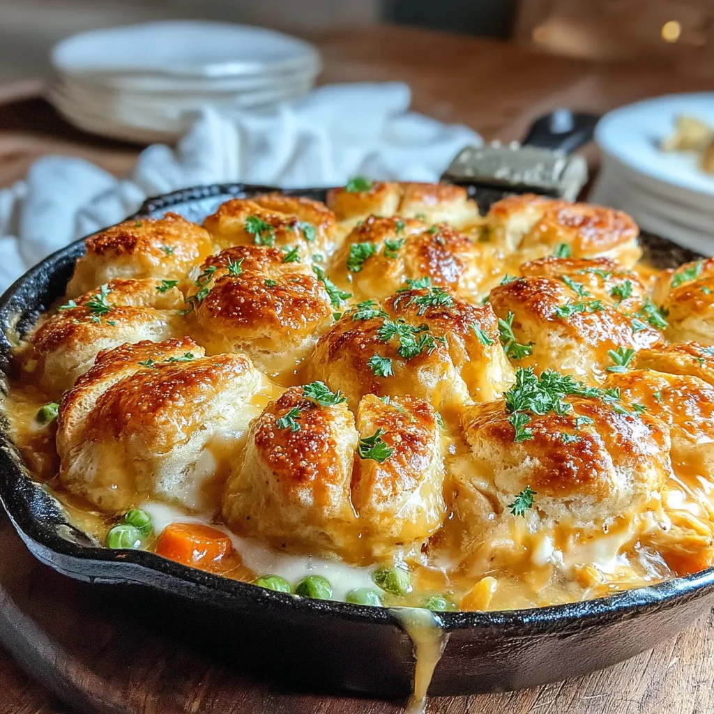 Pot pie is the epitome of comfort food, enveloping you in a warm embrace with its flaky crust and hearty filling. It's the kind of dish that brings families together, offering a sense of nostalgia with every bite. The Cozy Turkey Skillet Pot Pie takes this classic comfort food and elevates it with a simple yet delicious twist, making it perfect for family meals or gatherings.