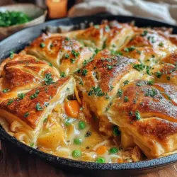 Cozy Turkey Skillet Pot Pie