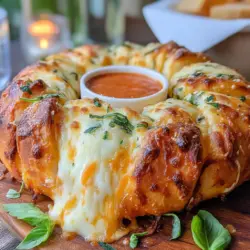 Cheesy Turkey Parmesan Air Fryer Ring