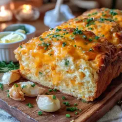 Cheesy Garlic Sweet Potato Bread