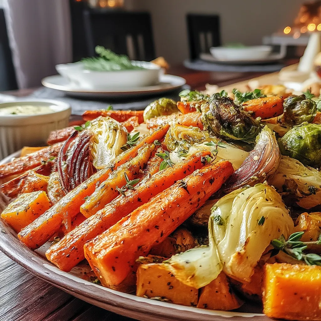 Thanksgiving is a time for gratitude, family gatherings, and, of course, delicious food. One dish that can elevate your holiday meal is the Thanksgiving Herb Butter Roasted Vegetable Medley. This vibrant mix of seasonal vegetables, drizzled with a fragrant herb butter, not only enhances your table’s presentation but also offers a delightful combination of flavors that appeals to both vegetarians and meat lovers alike. In this article, we’ll explore the benefits of roasted vegetables, walk you through the detailed recipe, and share some ideas on how to make this dish a standout at your Thanksgiving feast.