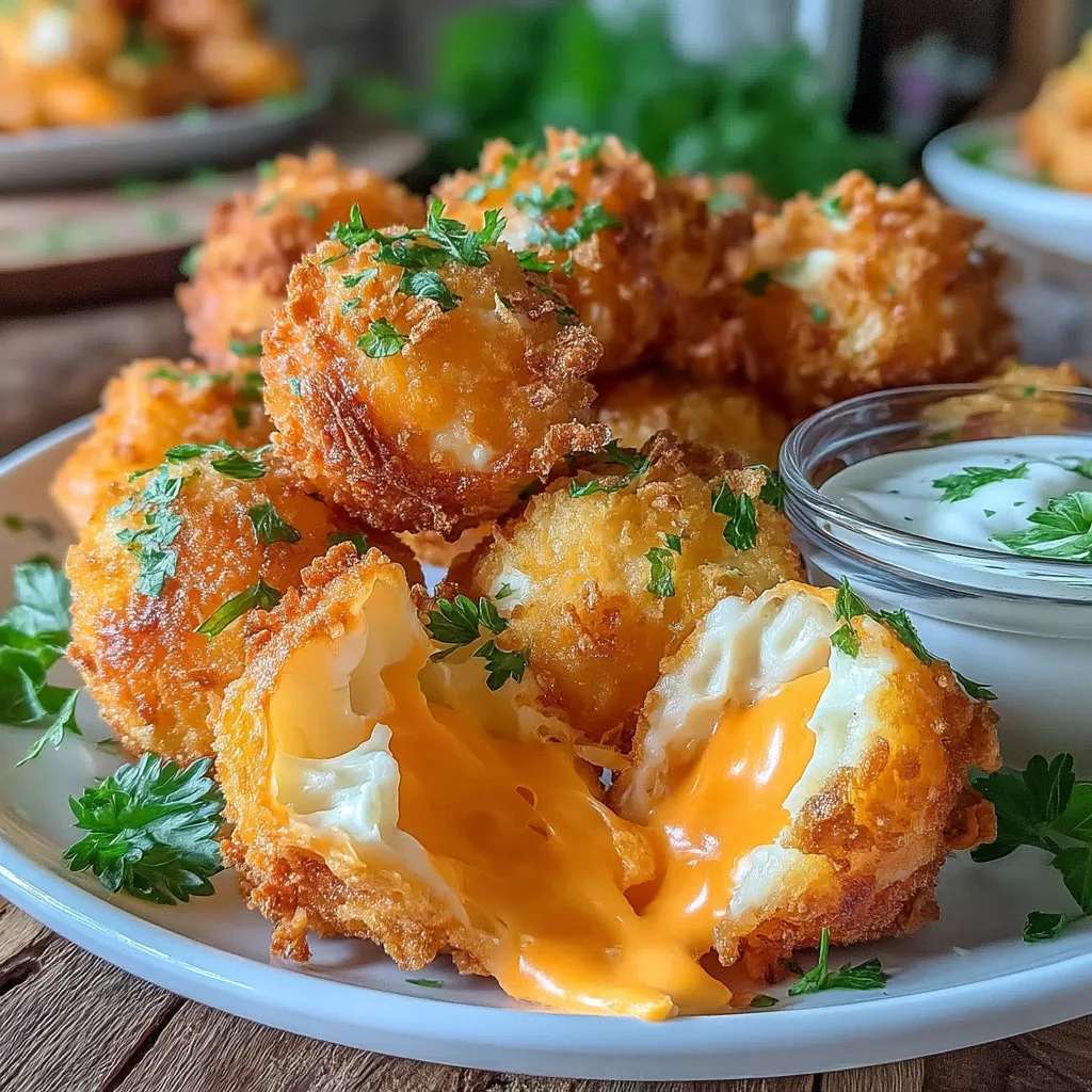 Explore the delicious world of Air Fryer Buffalo Cheese Bites, a perfect blend of creamy, spicy, and crispy textures that will elevate your snacking experience. This recipe is not only simple but also combines the rich flavors of shredded chicken, cream cheese, and buffalo sauce, making it ideal for game days, parties, or a cozy night in. Dive into this guide to discover how to create these Fearlessly Flavorful bites that are sure to impress your family and friends.